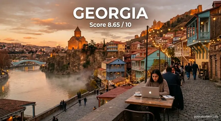 georgia-best-purchasing-power-country-for-digital-nomads