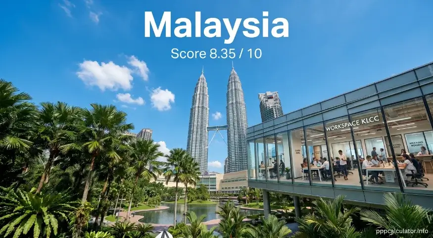 malaysia-second-rank-purchasing-power-country-for-digital-nomads