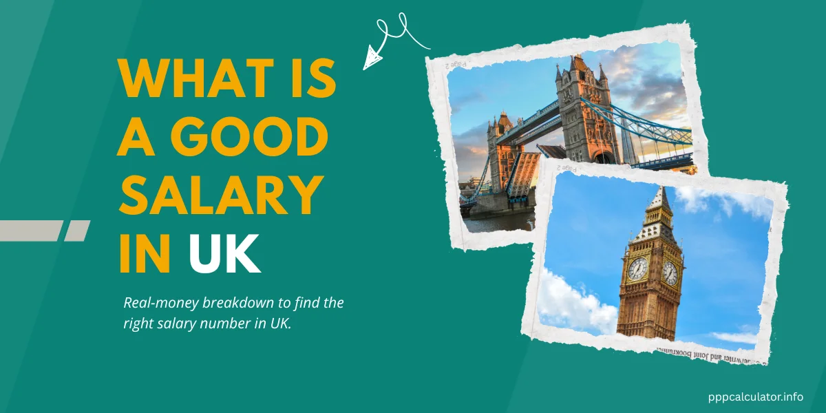 what is a good salary in the uk